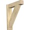 Ekena Millwork Traditional Block Rough Sawn Outlooker, Douglas Fir, 6"W x 24"D x 28"H OUT06X24X28TRA05RDF - alternate 1